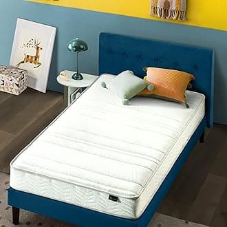 Zinus 6 Inch Foam and Spring Mattress / CertiPUR-US Certified Foams / Mattress-in-a-Box, Narrow Twin