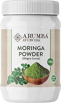 Pure Moringa Leaf Powder 100 gram for Weight Loss, Drumstick Leaf Powder, Shigru Churna, Murungai Leaf Powder