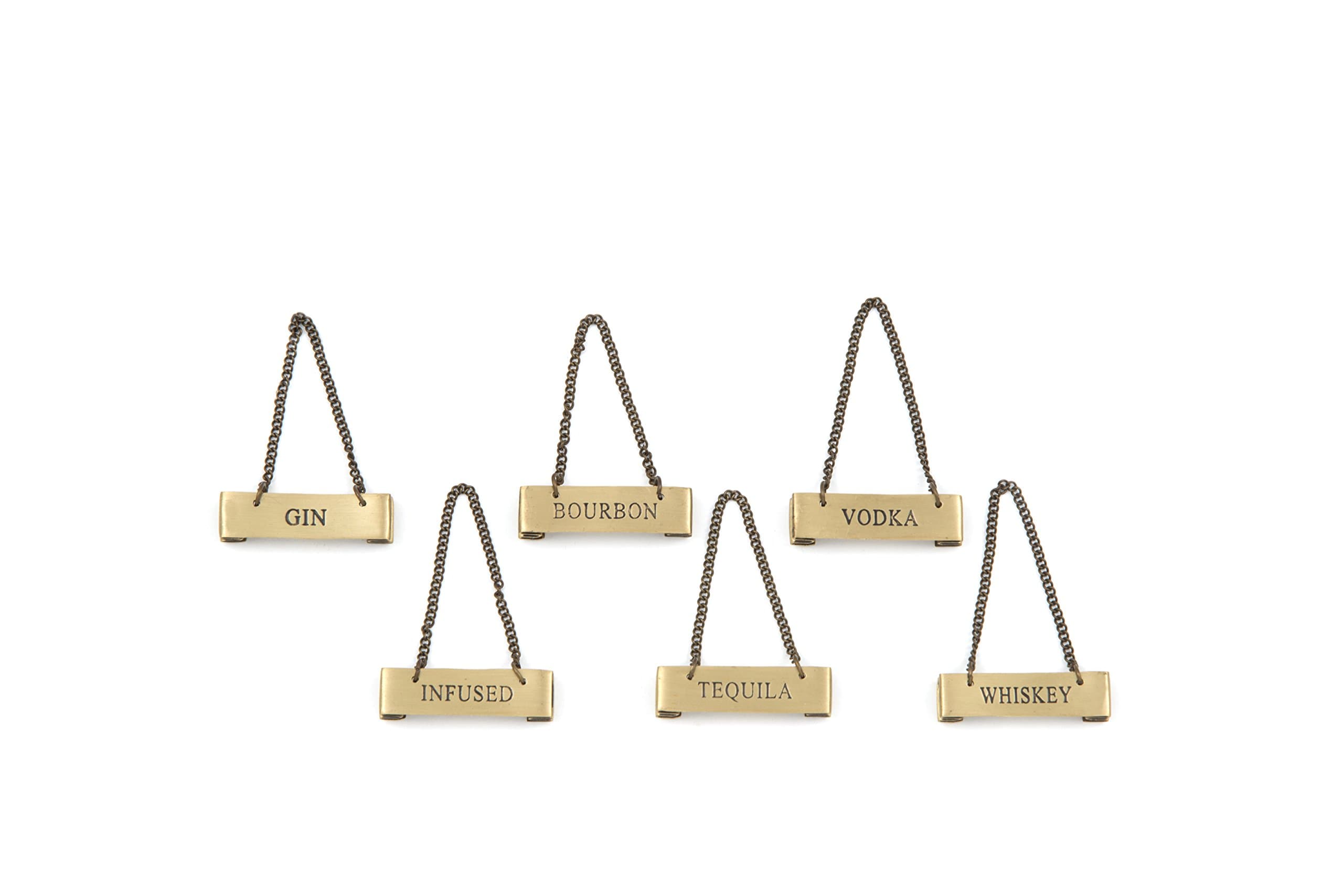 Classic Decanter Charm Set, Multicolored