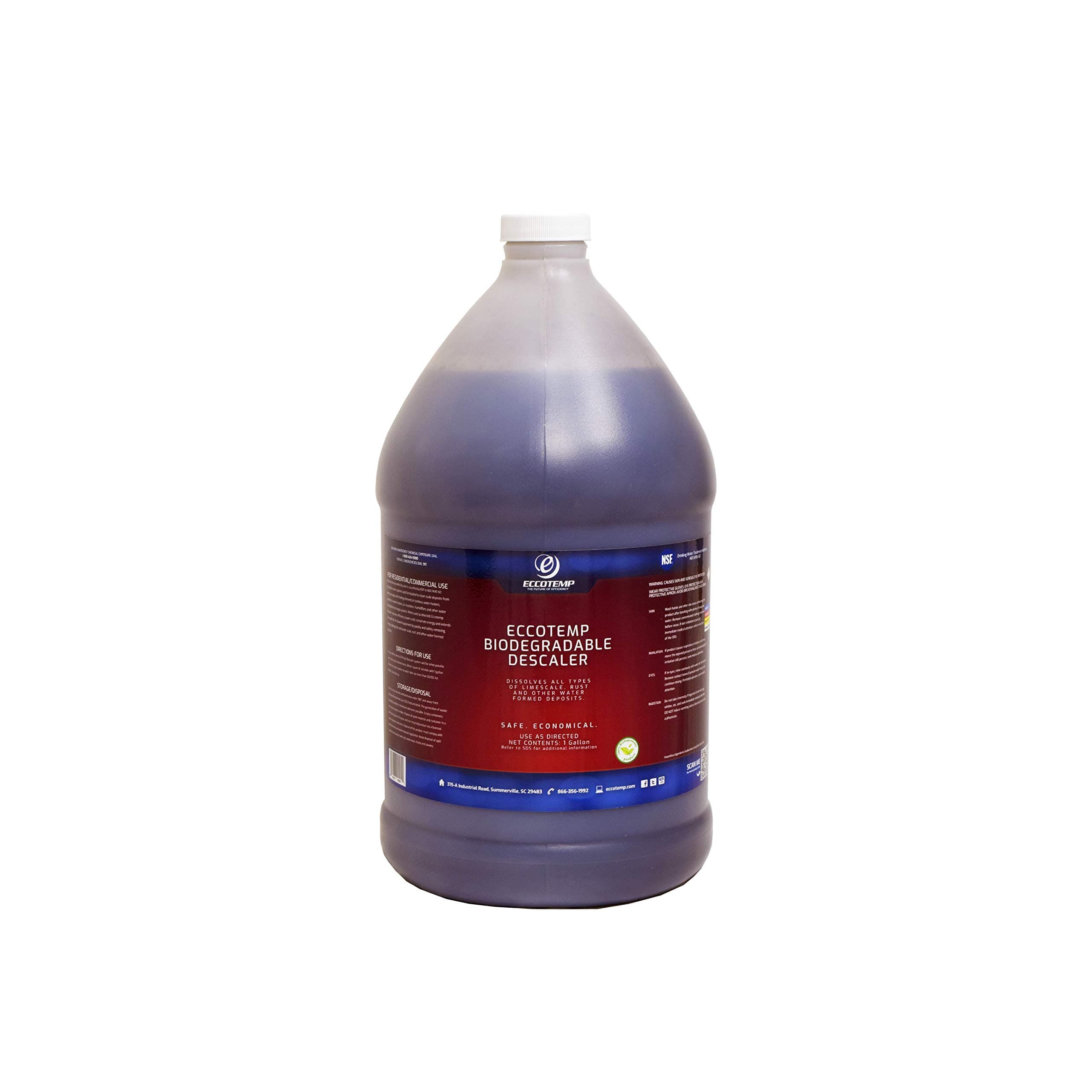 Eccotemp EZ-Flush Kit Descaling Solution, 1 Gal.