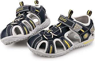 Boys Sport Sandals Summer Closed Toe Hook Loop Outdoor Athletic Walking Shoes (Toddler/Little Kid/Big Kid)