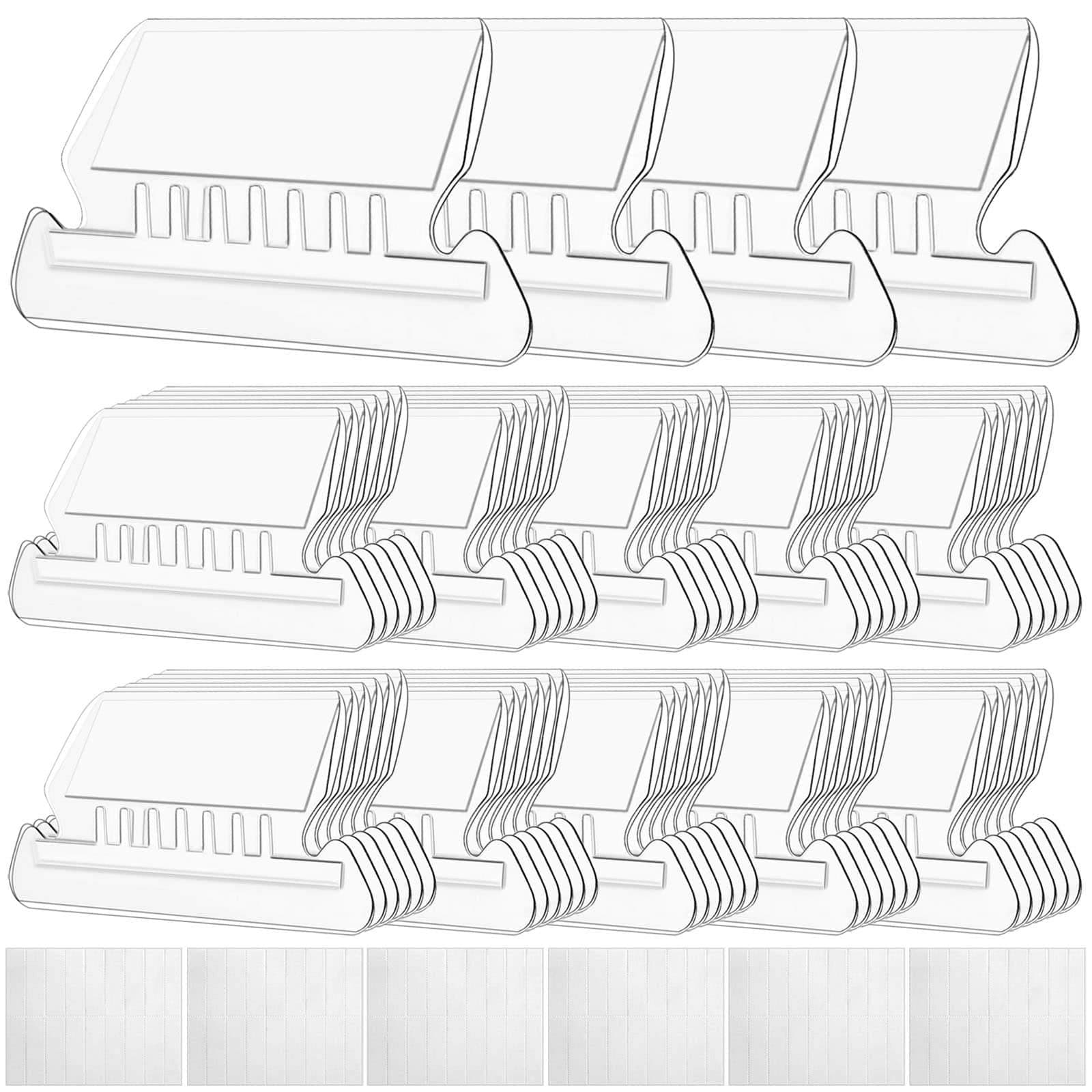 File Folder Tabs, Selizo 100 Sets Hanging File Folder Labels 2" Tabs and Inserts