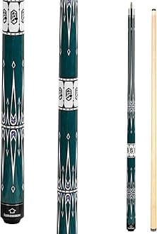 'HomeSeason Pool Cue Stick 57'' Billiard Cue Sticks Professional Low Deflection Pool Sticks'