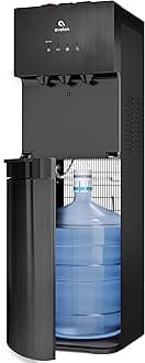Avalon FENRIR Self Cleaning Water Cooler Water Dispenser, Water Machine, 3 Temperatures, Bottom Load Water Dispensers, UL/Energy Star, Black Stainless Steel