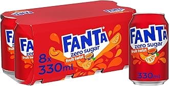 Fanta Fruit Twist Zero 8 x 330ml Cans