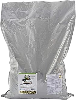 TOP's Parrot Food Pellets Hookbills, Small, Medium and Large Parrots - USDA Organic Certified - 25 lb / 11.33 kg