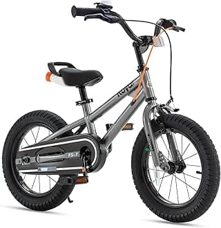 RoyalBaby Kids Bike with Dual Handbrake for Beginners,12 14 16 18 20 Inch Bicycle for Boys & Girls Ages 3-10 Years