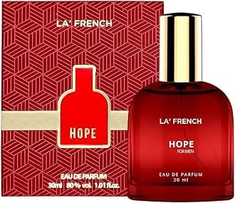La French Hope Perfume for Men 30ml | Intense Long Lasting Perfume | Premium Date Night Fragrance Scent EDP Spray | Best Gift Perfume for Men and Husband.