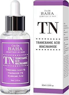 Tranexamic Acid 5% Serum 2 Fl Oz – Niacinamide 5%, Hyaluronic Acid & Aloe for Brightening, Dark Spots & Uneven Tone, Remover Melasma (60 ml)