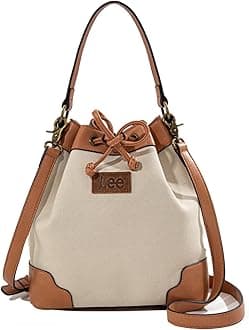 Montana WestX Lee Bucket Bag for Women Drawstring Hobo Crossbody Bag with Detachable Straps