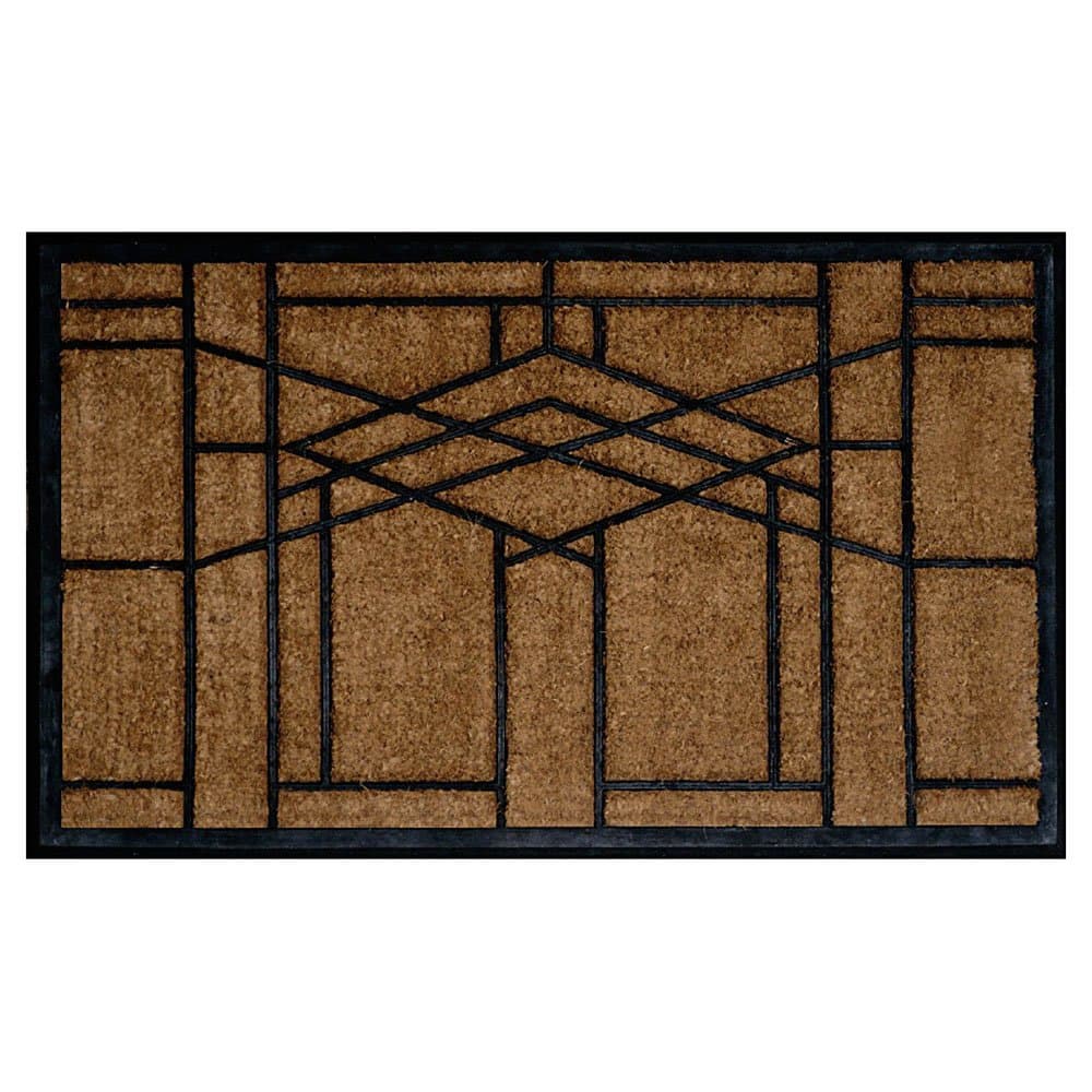 Frank Lloyd Wright Robie Window Design Doormat