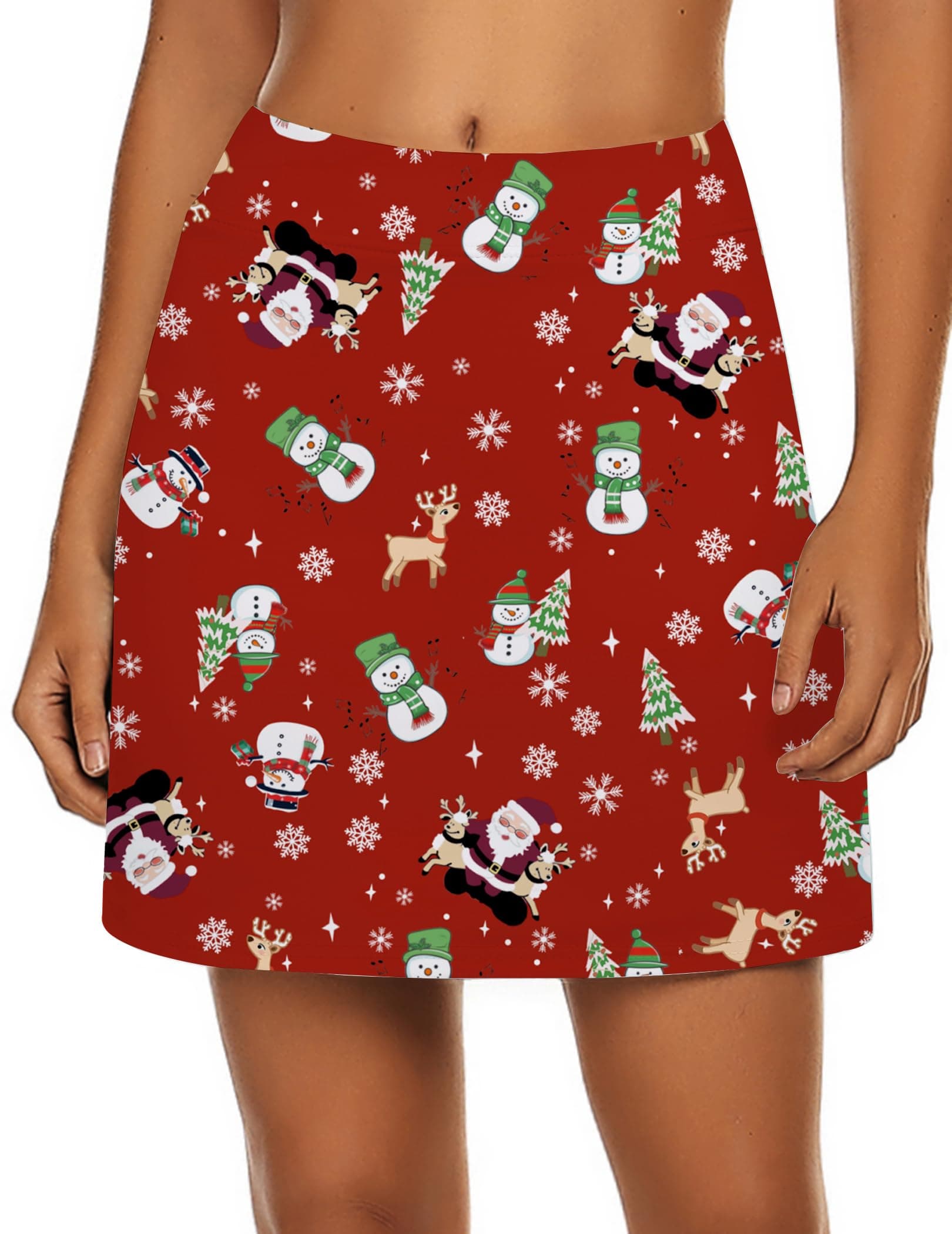 Ekouaer Women's Workout Tennis Skirt