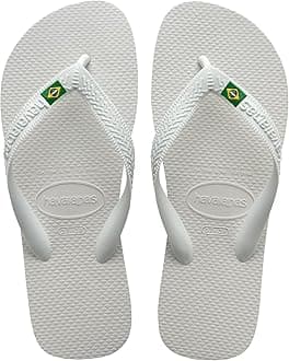 – Top Brasil, Comfortable, Durable and Lightweight Flip-Flops, with Non-Slip Sole, Brazil Flag on the Straps, Adults, Unisex