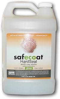 Afm Safecoat Hard Seal, White Gallon Can 1/Case by AFM Safecoat