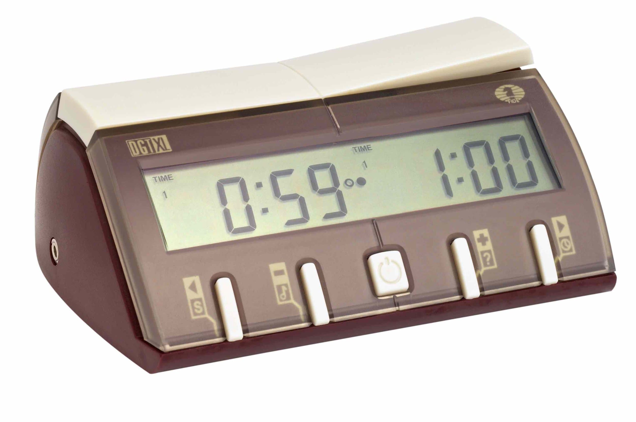 DGT XL Digital Chess Clock - Red