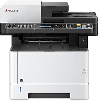 Kyocera 1102S22US0 Model ECOSYS M2635DW Monochrome Multifunctional Laser Printer - Up to 37 B&W PPM - Print, Scan, Copy and Fax - Resolution 600 x 600 DPI, Up to Fine 1200 x 1200 DPI