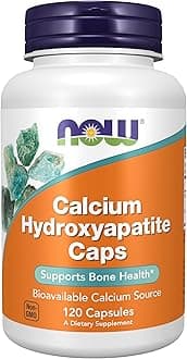 Now Foods Calcium Hydroxyapatite 120 Capsules