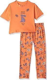 T2FCotton Girls Pajama Set