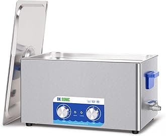 Ultrasonic Cleaner,22L 480W Sonic Cleaner with Heater&Mechanical Timer,Ultrasonic Carburetor Cleaner for Cleaning Gun,Engine,Carburetors,Chains(Include Basket)