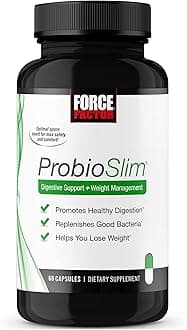 Force Factor Probiotics, Weight Loss Supplement, 60 Count