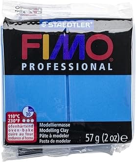 Staedtler Fimo Professional Oven Hardening Modelling Clay, 57G, Blue