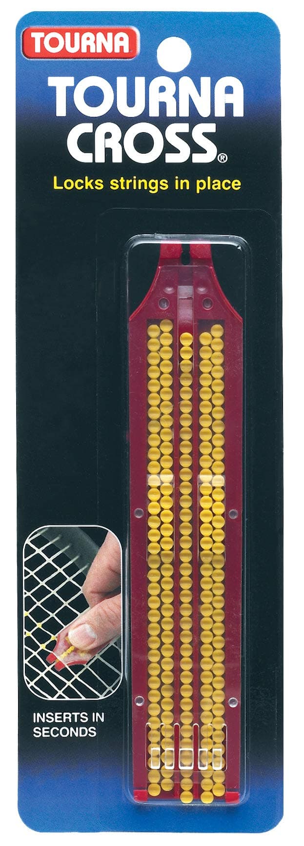 Cross String Saver with Applicator,Yellow