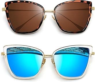 Joopin Oversized Cateye Sunglasses for Women Fashion Cat Eye Sun Glasses UV Protection Ladies Shades Sunnies