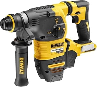 DEWALT DCH333NT 54V XR FLEX VOLT Li-ion 30mm SDS-Plus 3 Mode 4Kg Battery Powered Cordless Hammer with Brushless motor (Bare)-Perform and Protect Shield