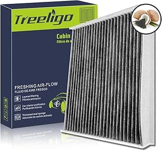 CF12150 Cabin Air Filter, Replacement for Expedition 2018 2019 2020 2021 2022 2023, F150 2015-2023 F250 F350 F450 F550 Super Duty, Navigator, w/Upgraded Coconut Shell Activated Charcoal