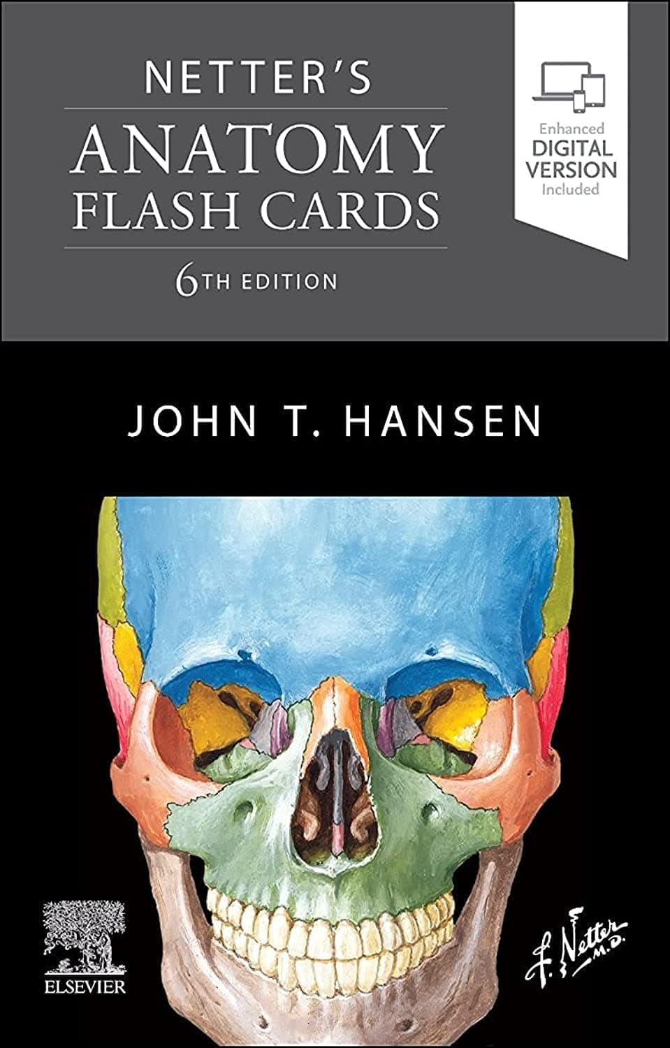NETTERS ANATOMY FLASH CARDS WITH ACCESS CODE 6ED (CARD 2023)