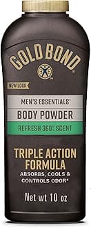 Gold Bond (Refresh 360C, Talc-Free) - Ultimate Men's Essentials Body Powder 296ml Refresh 360C (Talc-Free)