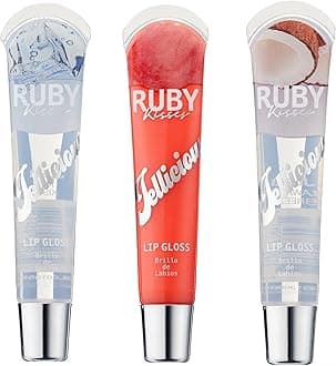 Ruby Kisses Jellicious Mouth Watering Lip Gloss (JLG01 & JLG04 & JLG13)