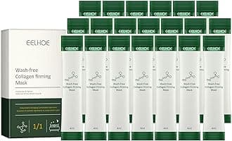 CROOT 20 Packs Korean Collagen Firming Mask Skin Care, Wash-Free Sleeping Mask, Essential Lifting Firming Anti Aging Moisturizing Face