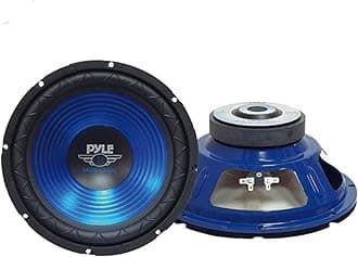 Pyle PLW10BL 600 Watt Subwoofer (Blue)