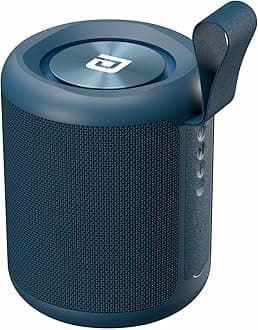 SoundDrum P 20W Portable Bluetooth Speaker with 6-7 hrs Playback Time, Handsfree Calling, USB Slot, Aux-in Port, Type C Charging (Blue)