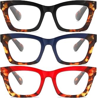 Oprah- Readers for Women - Stylis Style Reading Glasses with Blue Light Blocking and Spring Hinge