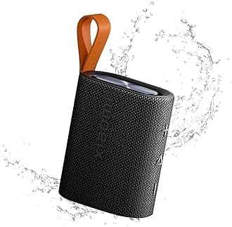 Xiaomi Sound Packet Mi Portable Bluetooth 5.4 Speaker, IP67 Waterproof Outdoor Bluetooth Speaker with Dynamic Sound, Supports TWS Connection, 10 Hours Playback Time, Black