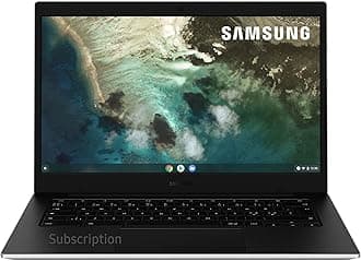 SAMSUNG Galaxy Chromebook Go XE340XDA, 14” Laptop Chrome OS, Display Screen Full HD LED, RAM 8GB RAM, 64GB Storage, Silver UK Version
