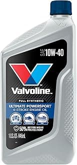 Valvoline 4-Stroke Powersport Full Synthetic Motor Oil 1 Quart