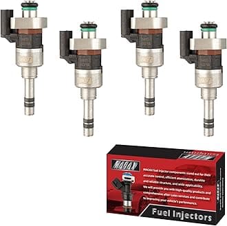 Set of 4 Fuel Injectors FJ1293 55577403 Replacement Compatible with Chevrolet Cruze 2016-2019 Equinox 2018-2020 Malibu 2016-2020 GMC Terrain 2018-2020 Buick Encore 2016-2019 - Replaces 800-2329N
