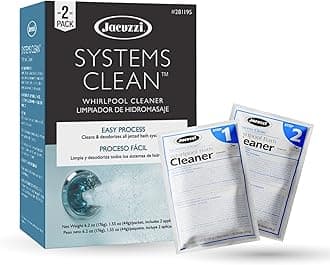 Jacuzzi Systems Clean Whirlpool bath,