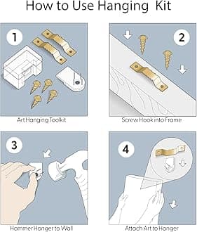 wall26 Canvas Print Wall Art Forest River & Waterfall in Thailand Floral Plants Photography Realism Rustic Scenic Colorful Multicolor Neon Ultra for Living Room, Bedroom, Office - 32"x48"