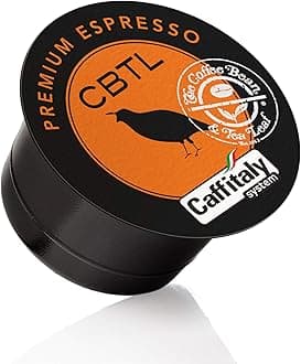 CBTL Premium Espresso Capsules By The Coffee Bean & Tea Leaf, 10 Count Box