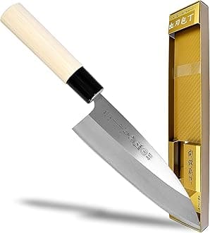 1548, Japanese Kitchen Deba Knife, Stainless Steel