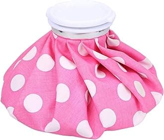 Ice Cold-Warm Pack Ice Reusable Bag Hot Water Bag for Injuries, Hot & Cold Therapy and Pain Relief Multi Color & Design (Hot/cold pack 9 inch)