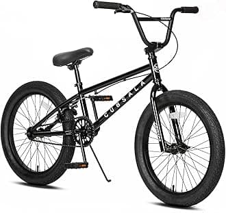 Freestyle BMX Bike, 18 Inch Kids Bicycle for 5-9 Years Old Kids and Beginner Level Rider, Black