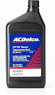 GM Original Equipment 10-4037 70W BOT 303 Modified Low Viscosity Manual Transmission Fluid - 1 qt
