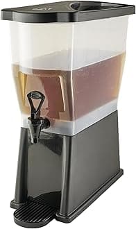Slim 3 Gallon Beverage Dispenser with Base