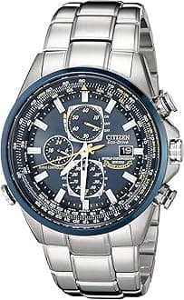 Citizen AT8020-54L Chronograph Eco-Drive Watch for Men, Silver