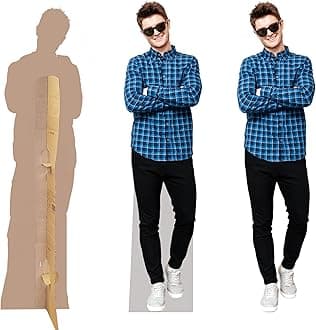 Custom Life Size Cardboard Cutout, Personalized High Resolution Stand Up, Upload Your Own Photo, Perfect for Wedding, Graduation, Birthday